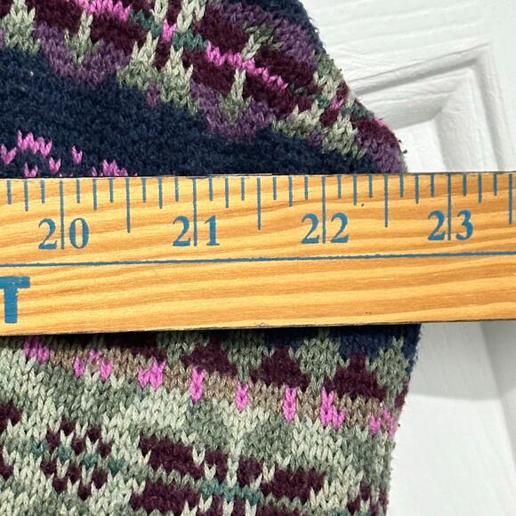 Chaps Ralph Lauren Cotton Blend Knit Button Vest Nordic Fair Isle Plus Sz 3x - Picture 11 of 11